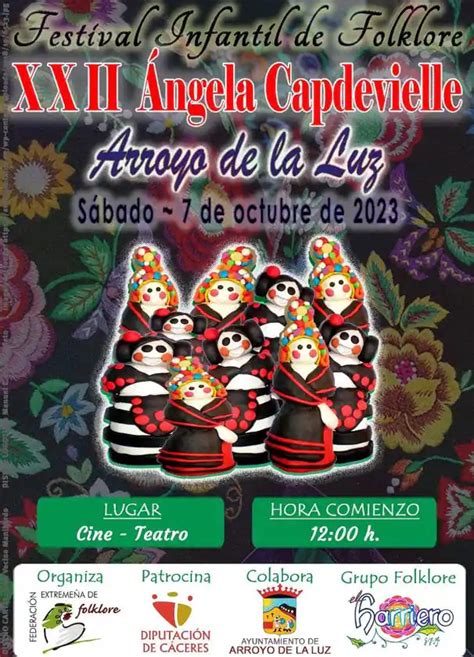 Arroyo De La Luz Acoge El Xxii Festival Infantil De Folklore Ngel