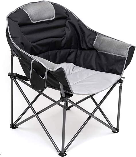 SUNNYFEEL Oversized Folding Camping Chairs For Adults Moon Chair