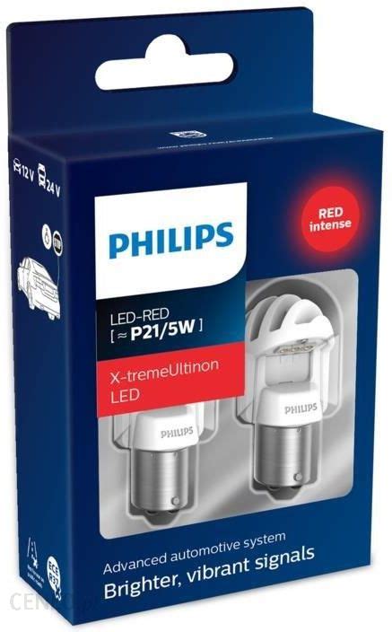 Żarowka samochodowa Philips Żarówki LED P21 5W X treme Ultinon Gen2 2