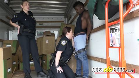 Cell Phone Thief Is Busted With Boxes Of Stolen Merchandise By Milf Cops