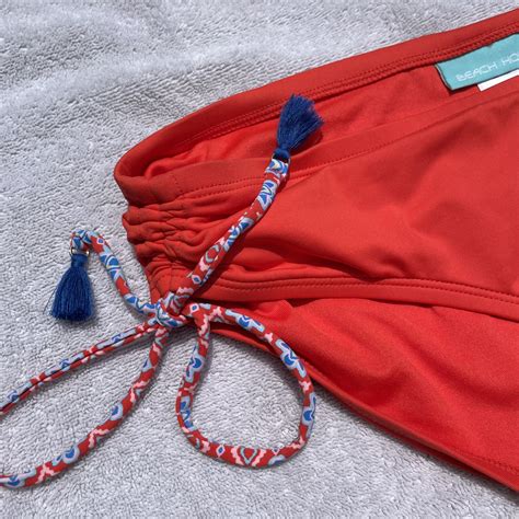 Beach House Side Tie Rouched Bikini Bottoms NWT Size 10 EBay