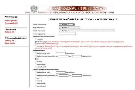 Przetargi Publiczne Rozdrobnienie I Specjalizacja Crn