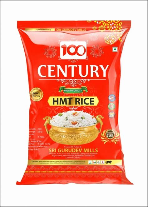 Anr Hmt Rice Packaging Type Plastic Bag Packaging Size At Rs