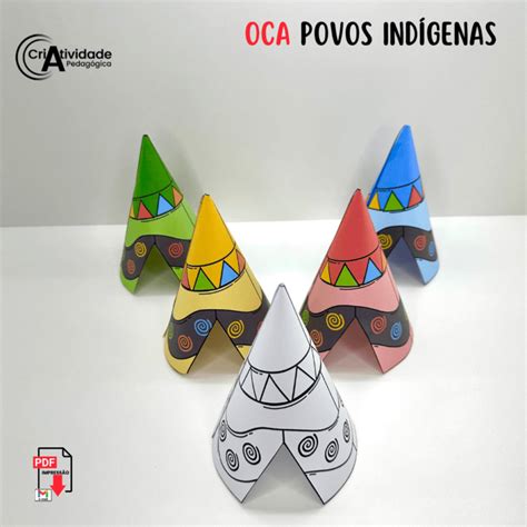 Oca Indigena Como Fazer - Oca Povos Indígenas – Criatividade Pedagógica