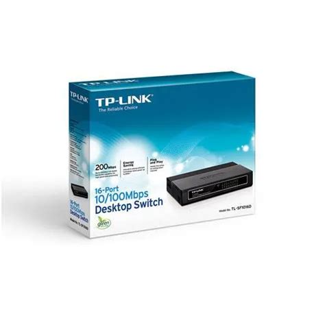 TP-Link TL-SF1016D 10/100Mbps 16Port Switch - - Anıl Telekom
