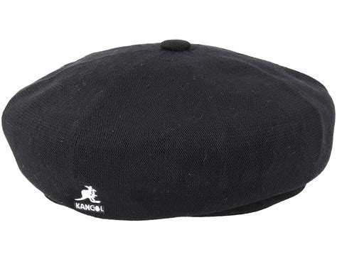 Bamboo Jax Black Beret - Kangol | Hatstore.com