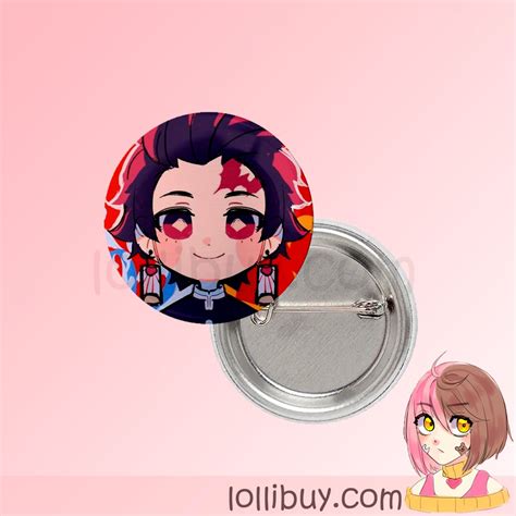 Значок "Клинок рассекающий демонов" - lollibuy