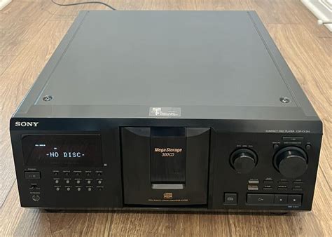 Sony CDP CX355 Compact Disc Player Mega Storage 300 CD W Remote EBay