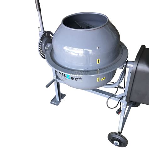 SwitZer 250W Electric Concrete Cement Mixer Mortar Plaster Machine 70L