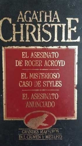 El Asesinato De Roger Ackroyd Agatha Christie Mercado Libre