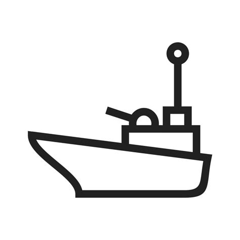 Vessel Line Icon 7724249 Vector Art At Vecteezy