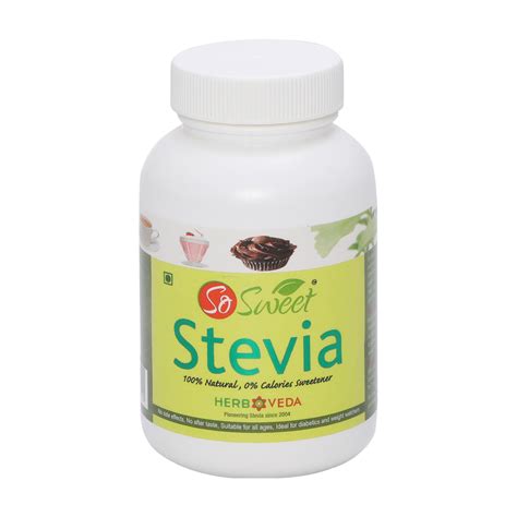 So Sweet Stevia Extract 25gms Sugar Free 100 Natural Sweetener