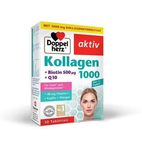 Doppelherz Aktiv Kolagen G Biotina Q Top Pharma