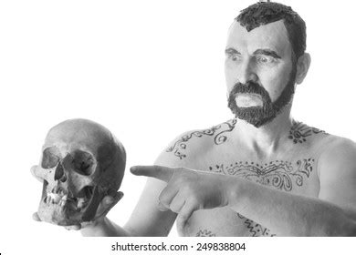 Closeup Portrait Adult Male Naked Torso Stock Photo Shutterstock