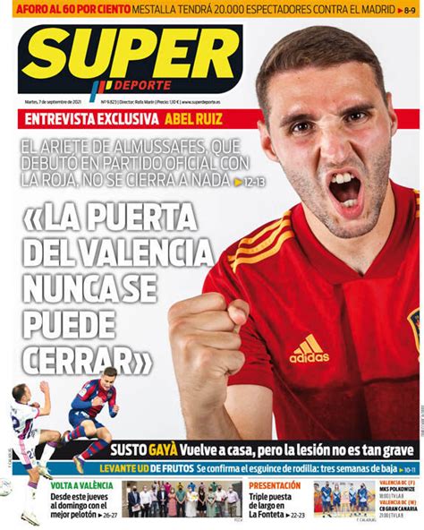 Capa Jornal Superdeporte Setembro Capasjornais Pt