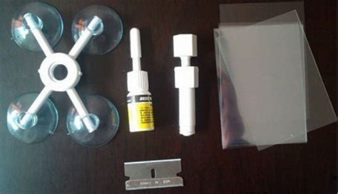 Как заклеить трещину на стекле своими руками: наглядно и понятно.