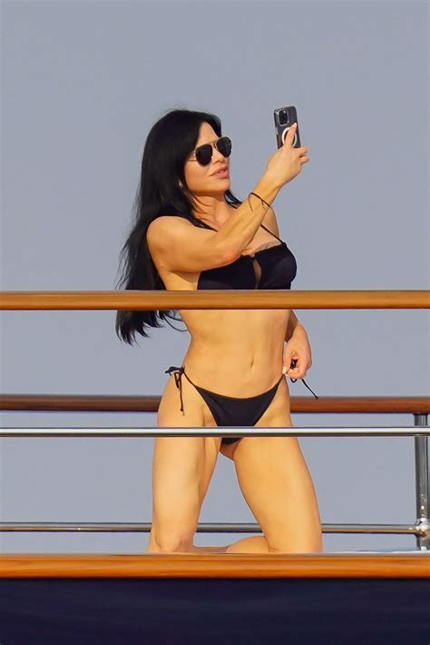 LAUREN SANCHEZ In Bikini At A Yacht In Beaulieu Sur Mer HawtCelebs