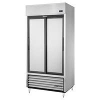 True Tsd Hc Solid Sliding Door Reach In Refrigerator