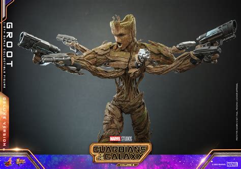 Guardians Of The Galaxy Vol Groot Figure By Hot Toys The Toyark News