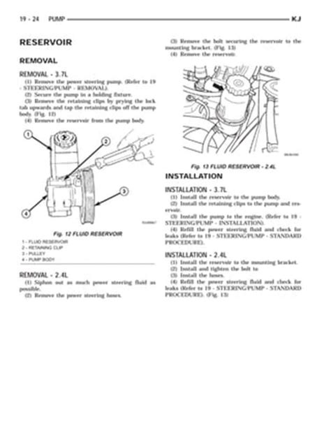 2002 Jeep Liberty Power Steering Hose Diagram