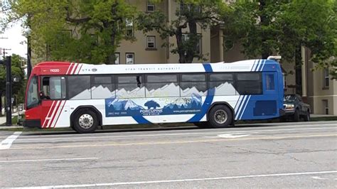 Uta Bus Gillig Brt Bus 11020 Running Route 2 In Salt Lake City Utah