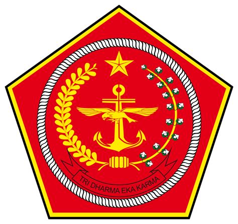 logo tni tentara nasional indonesia vector  logo bintara