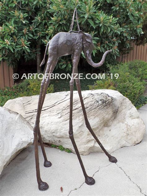 Surreal Elephant - Salvador Dali Bronze Statue - Art of Bronze