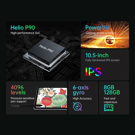 ALLDOCUBE X Game Tablet | 6GB RAM + 128GB ROM | Helio P90 Processor ...