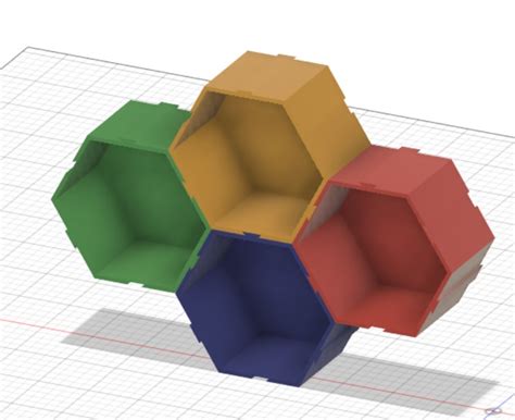 Stl File Hexagon Box・3d Printer Model To Download・cults