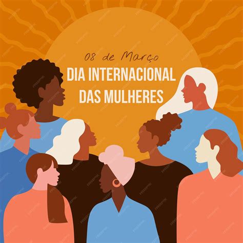 Dia Internacional Da Mu - Premium Vector | Cartão de celebração do dia internacional da mulher