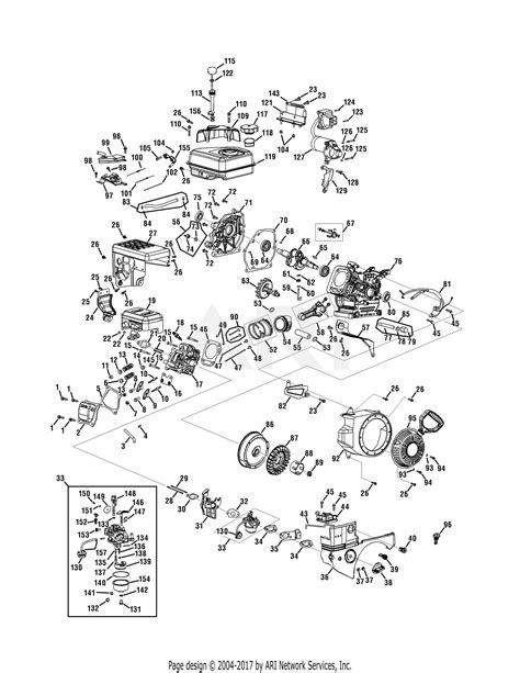 Troy Bilt 2410 Parts Diagram