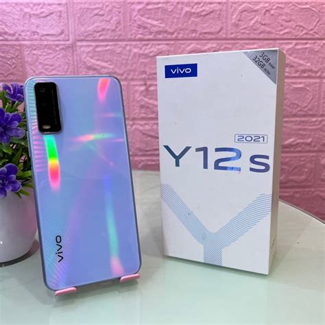 Jual Vivo Y S Gb Glacier Blue Second Shopee Indonesia