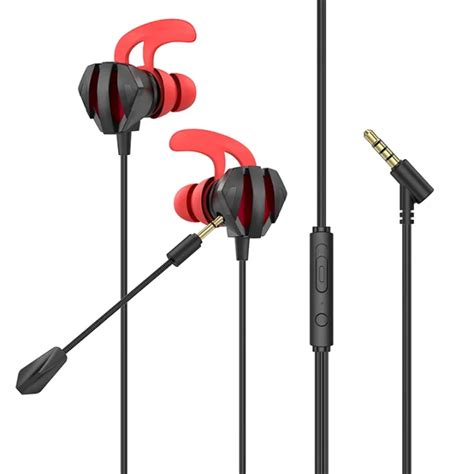 Наушники вакуумные Hoco M105 игровые Jack 3.5 black | MasterClub