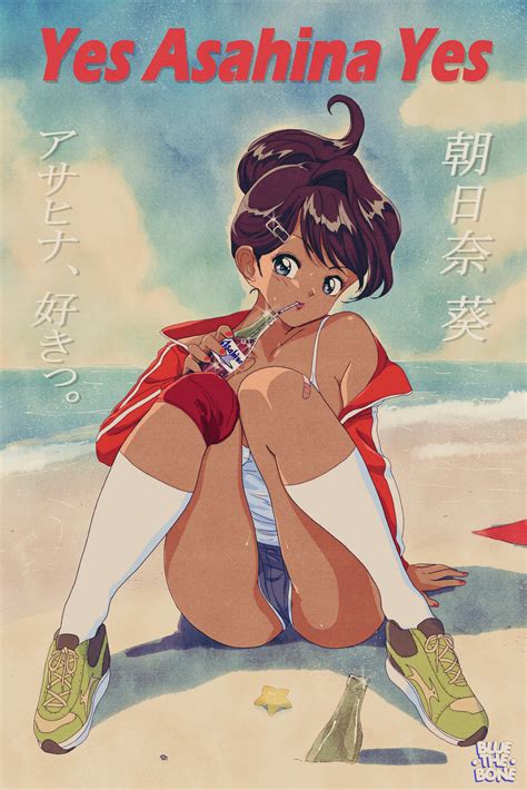 ILLUSTRATION Aoi Asahina DANGANRONPA By Bluethebone Hentai Foundry