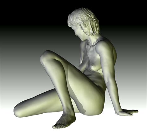 Annabelle Nude Female Figurine Sexy STL STL File For D PrintingCults