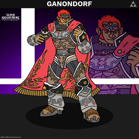 Ssbu Ganondorf By Grasonpane On Deviantart