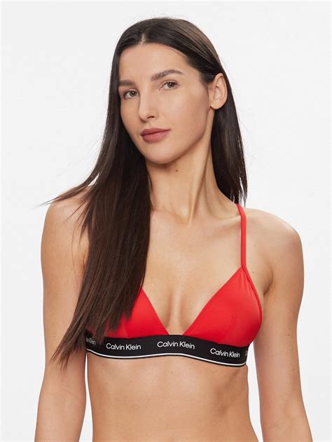 Góra od bikini Calvin Klein Swimwear Ceny i opinie Ceneo pl