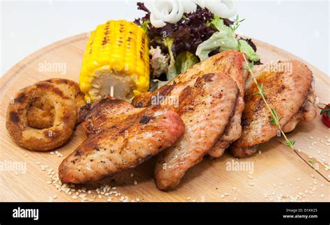 Chicken Wings Stock Photo Alamy