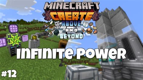 Minecraft Create Above And Beyond Infinite Power Episode 12 Youtube