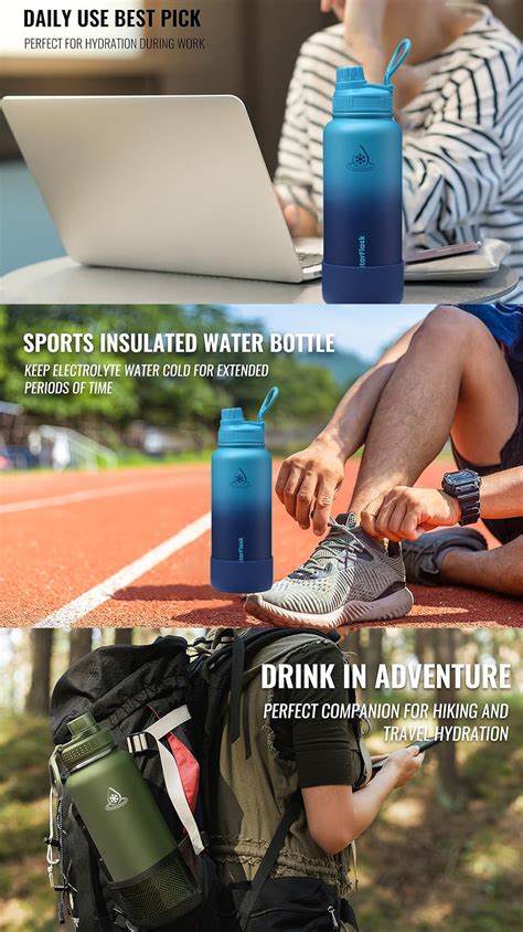 22oz 32oz 40oz Astar Flask Tumbler Wide Mouth With Cap Lid Vacuum Insulated Hot And Cold