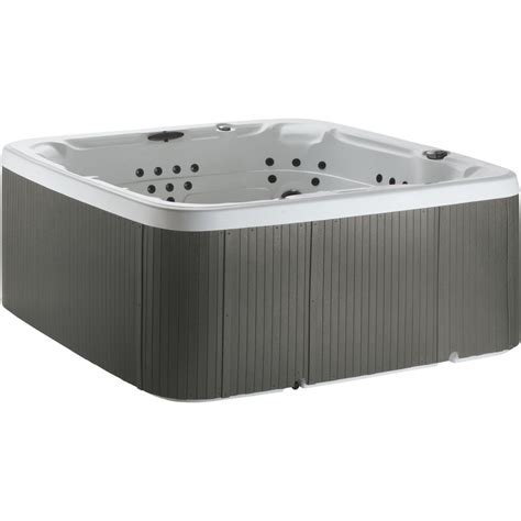 Lifesmart Spas 7 Person 90 Jet Square Hot Tub With Ozonator Furni Outdoor World