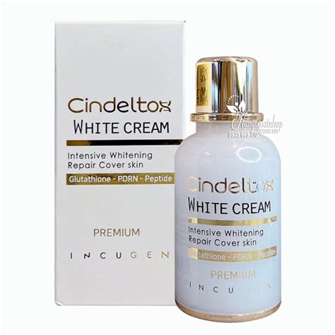 Kem Dưỡng Trắng Cindel Tox White Cream Incuheal 50ml Hàn