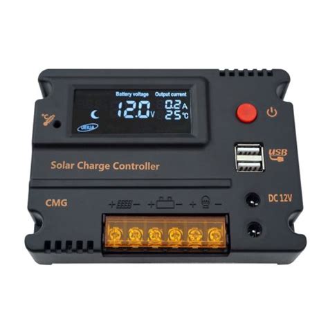 Eco Worthy A Solar Charge Controller V V Lcd Display For Solar