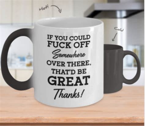 If You Could Fuck Off Somewhere Over There Funny Color Etsy