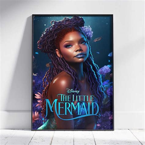 The Little Mermaid Movie Poster | Ariel 2023 | High Quality - Inspire Uplift