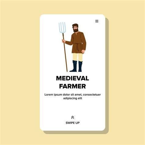 peasant medieval farmer vector 32518733 Vector Art at Vecteezy