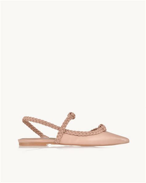 Uza Shoes Slingback Mesti O Nude Cole O Primavera Ver O
