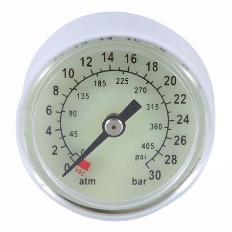 Pressure Gauge For Medical Device 40mm ABS Case Luminous Dial