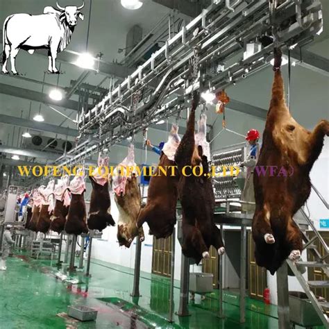 Halal Beef Slaughterhouse Cattle Abattoir Equipment Of Cow