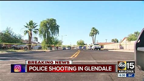 Update Glendale Officer Ok Involved In Shooting With Suspect Video